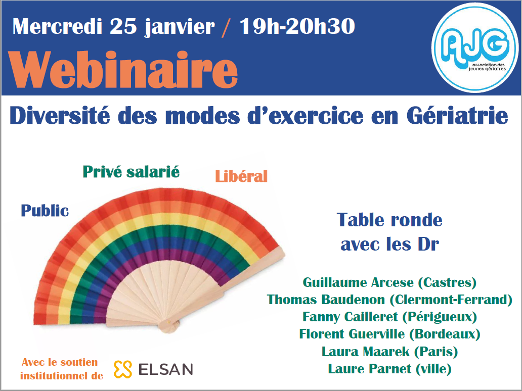 Webinaire exercice en Gériatrie